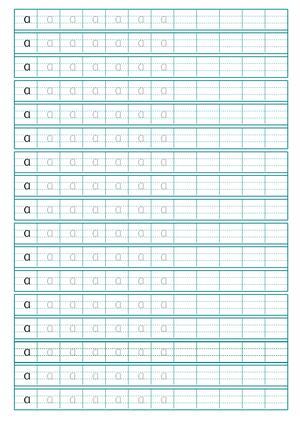 拼音描红 第1页