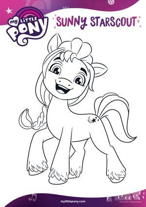 小马宝莉涂色 第9页