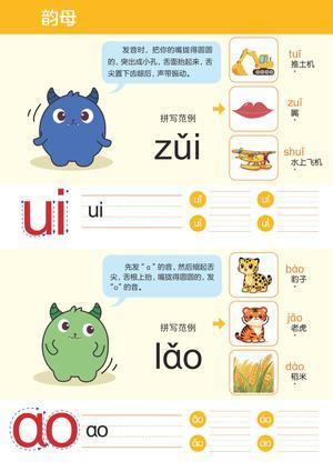 拼音声母&韵母&整体认读 第17页