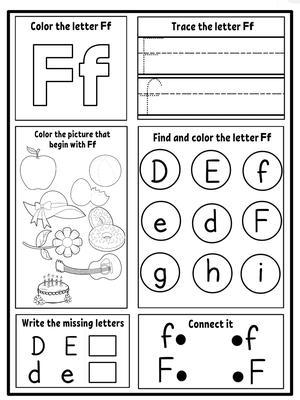 字母活动表 第6页