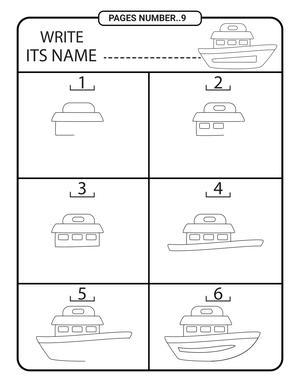 如何逐步绘画（20页） 第9页