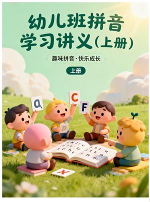 幼儿拼音学习（上） 第1页