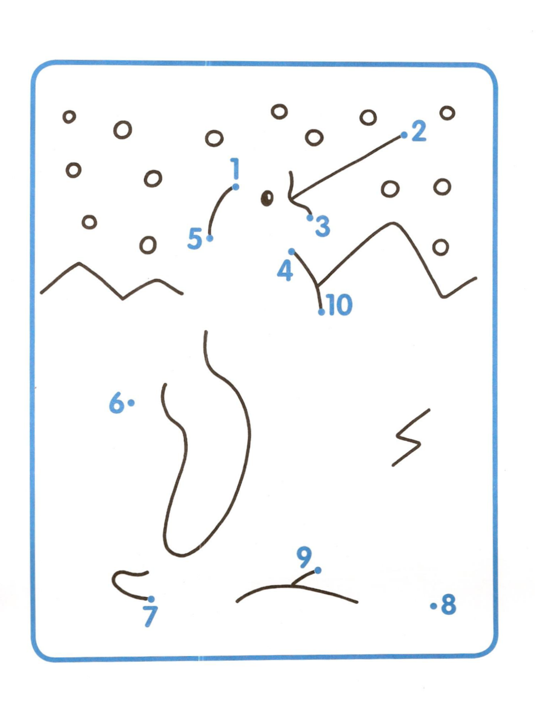 儿童1-10连线绘画-32个 第1页