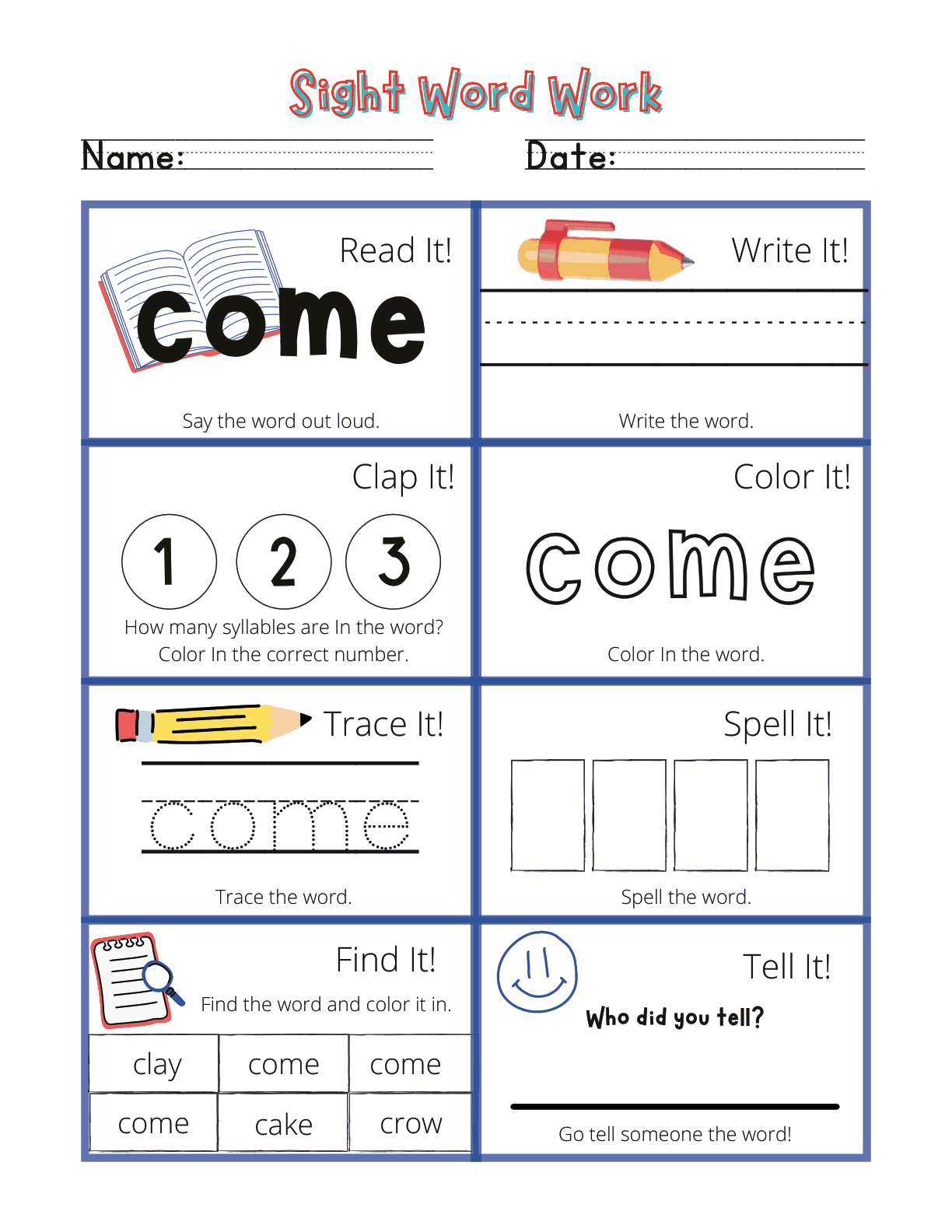 常见词语练习（100页） 第88页