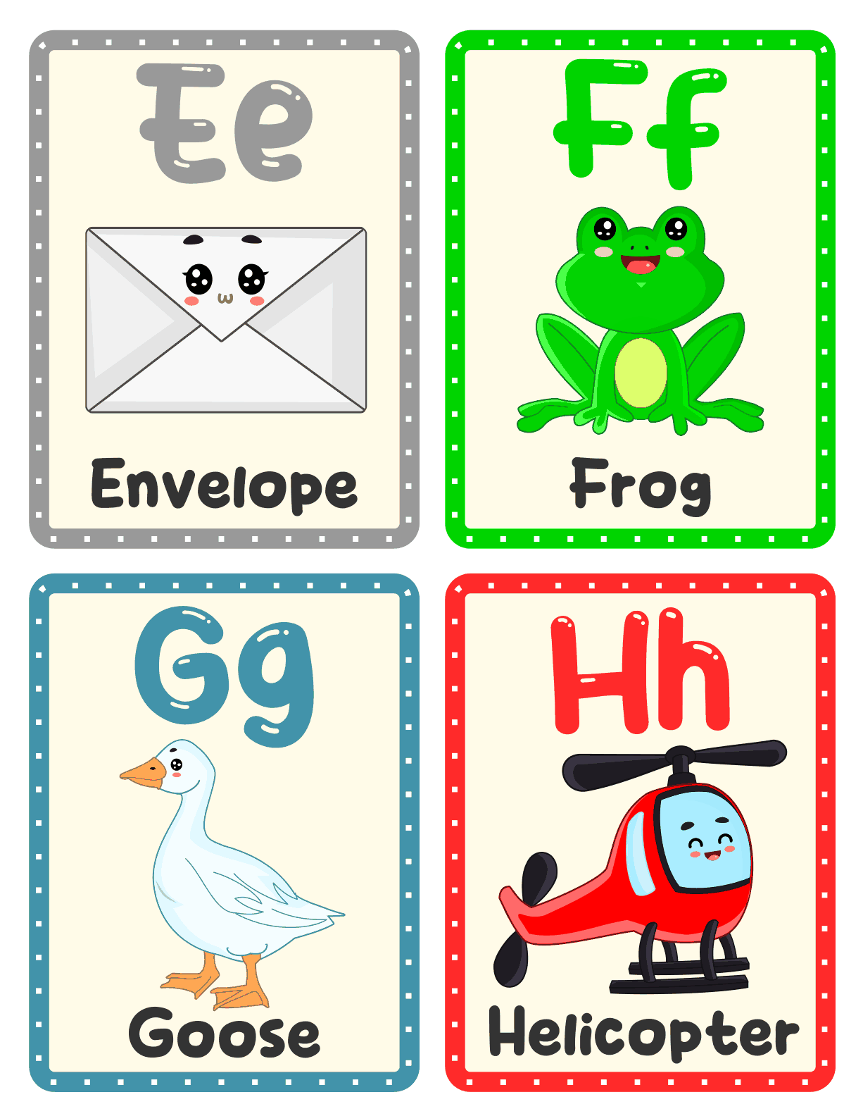 儿童字母卡 第2页