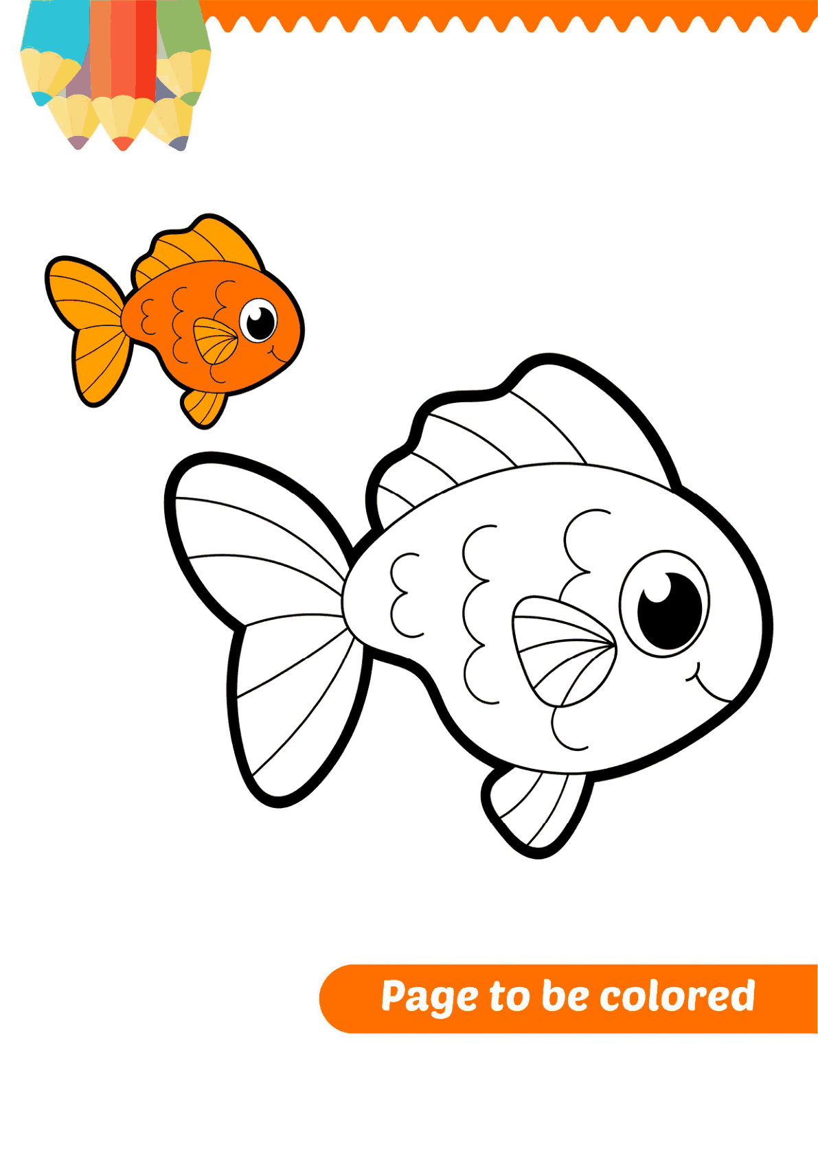 幼儿涂色卡（二） 第1页