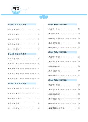 ★三（下）英语单元知识梳理人教PEP版 第2页