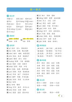 51929_五年级语文上册核心考点梳理 第1页