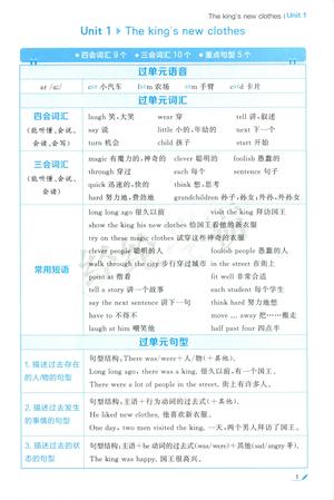 六年级英语上册译林版25秋单元知识清单_六年级上学期_英语 第3页