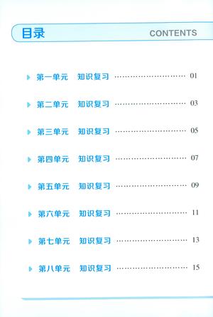 单元知识清单 - 四年级上学期 - 语文