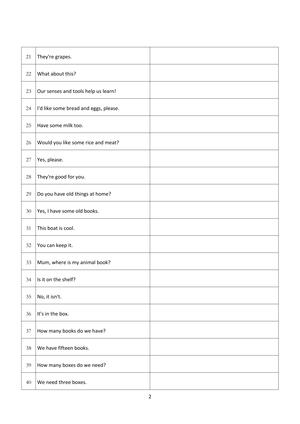 2025春新版三下人教pep英语单词默写练习（英译中）-Useful expressions1-6 第2页