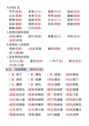 2025二年级下册语文期中复习考点通关练习 第3页